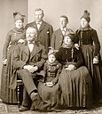 Mette Jensen med familie