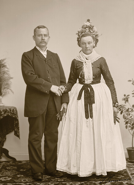 Sønderho, Fanø: Captain Hans Thomas Sørensen og Anne Brinch